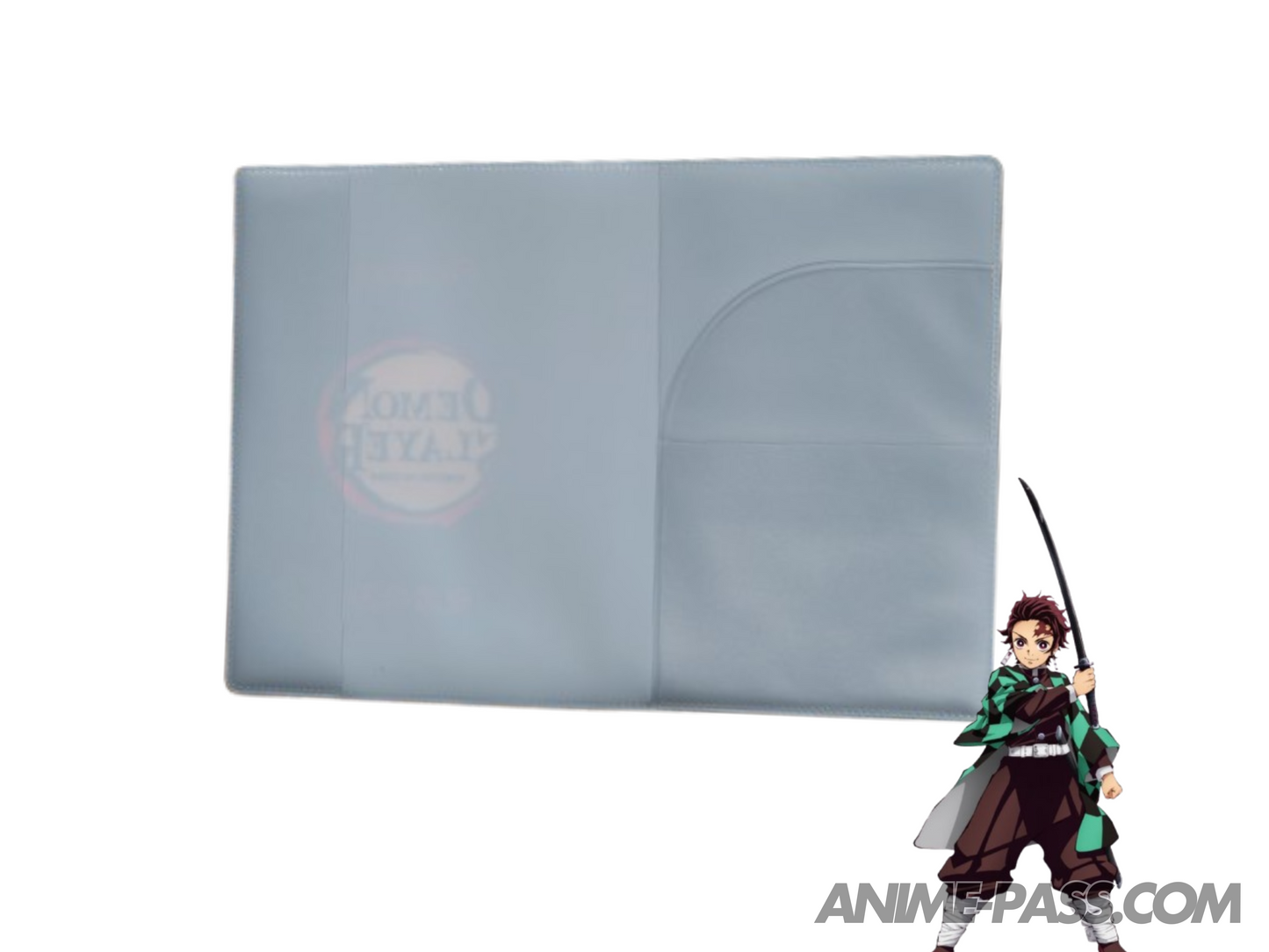 Demon Slayer Black Passport Cover