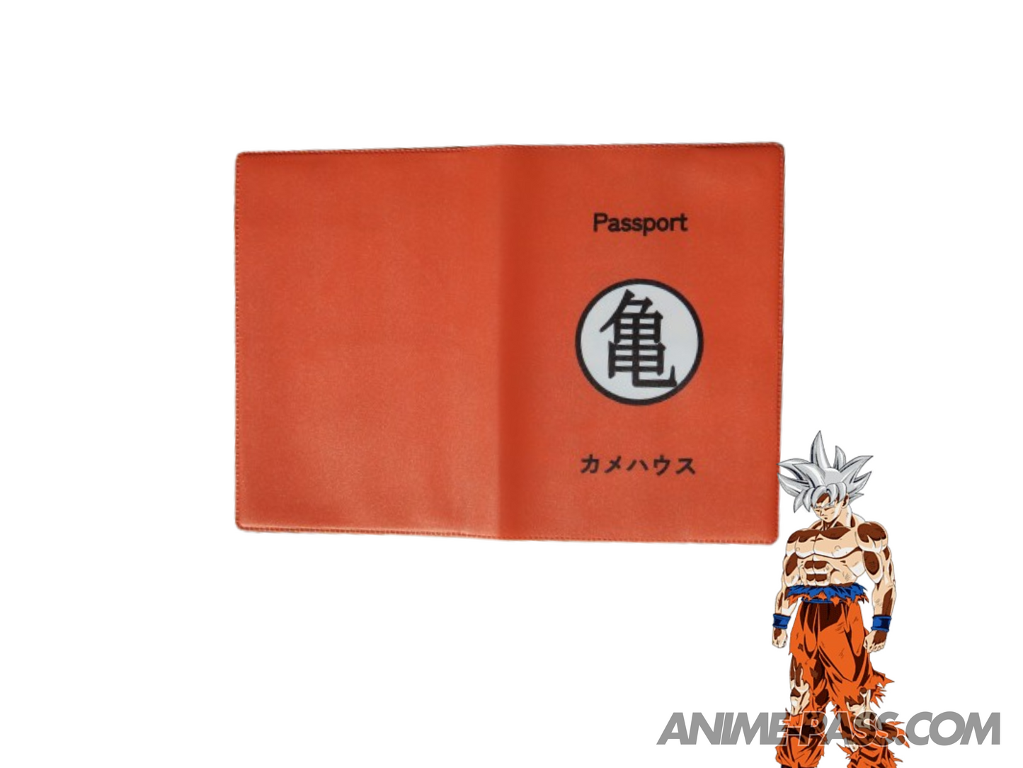 Dragonball Z Kame House Orange Passport Cover
