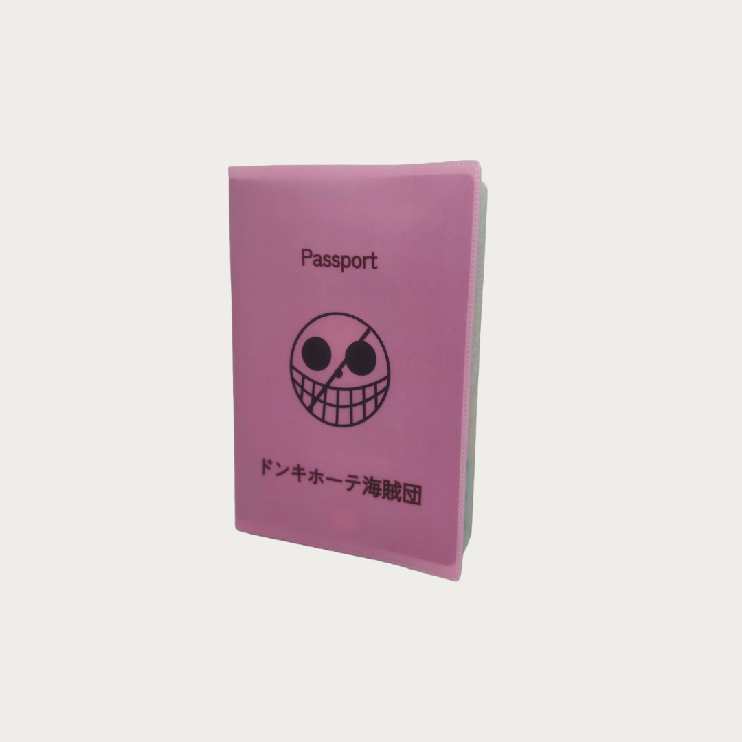 Donquixote Pirates One Piece Passport Cover