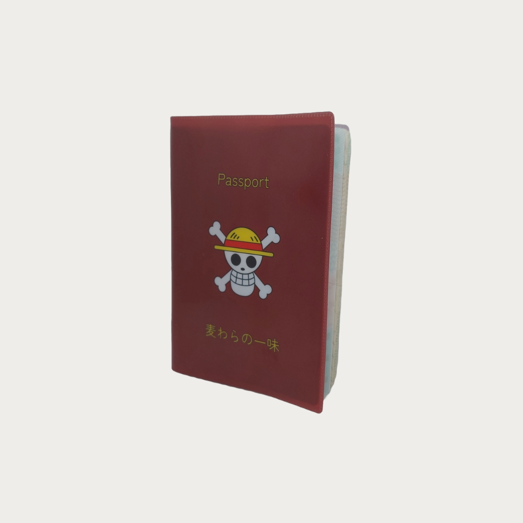 Straw Hat Pirates One Piece Passport Cover