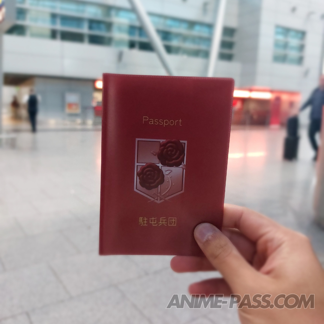 Garrison Attack on Titan Passport Cover