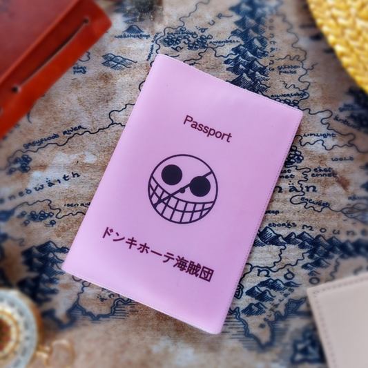 Donquixote Pirates One Piece Passport Cover