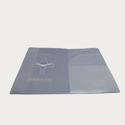 One Piece Whitebeard Pirates Purple Passport Cover by anime pass inside view 