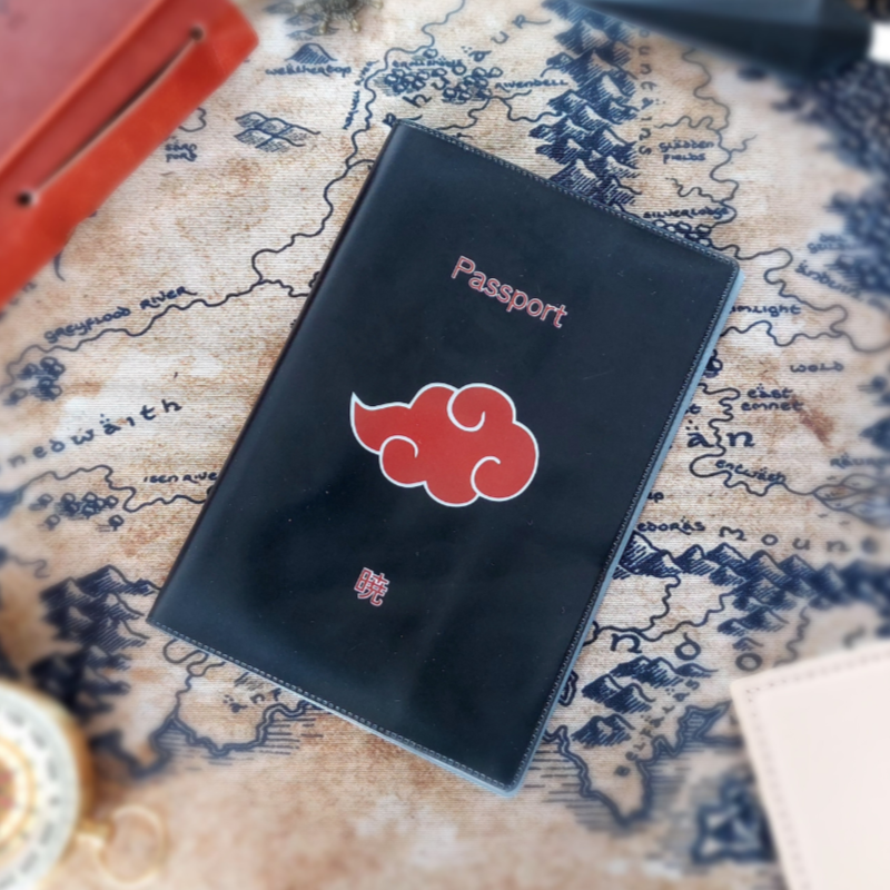 Akatsuki Naruto Passport Cover