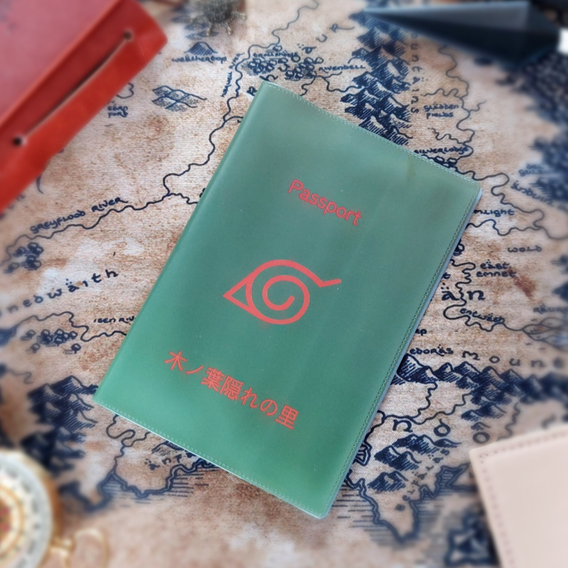 Konohagakure Naruto Passport Cover