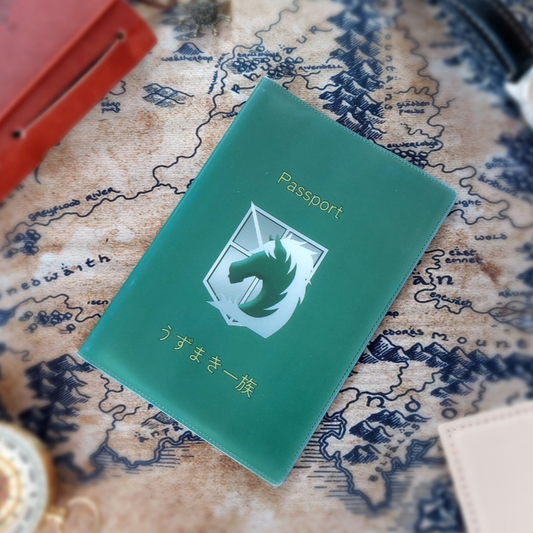 Military Police Brigade Attack on Titan Passport Cover