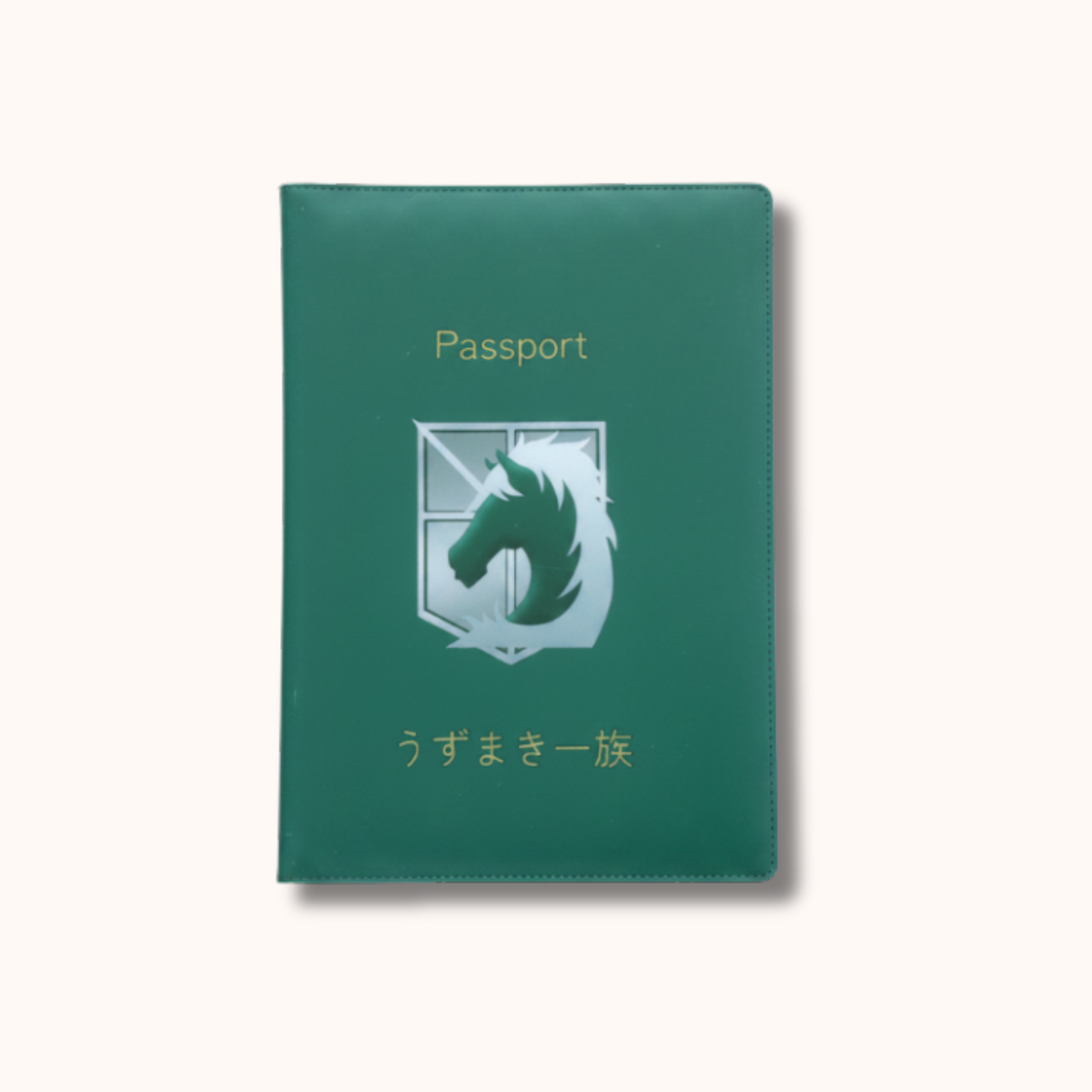 Attack on Titan Military Police Brigade Green Passport Cover
