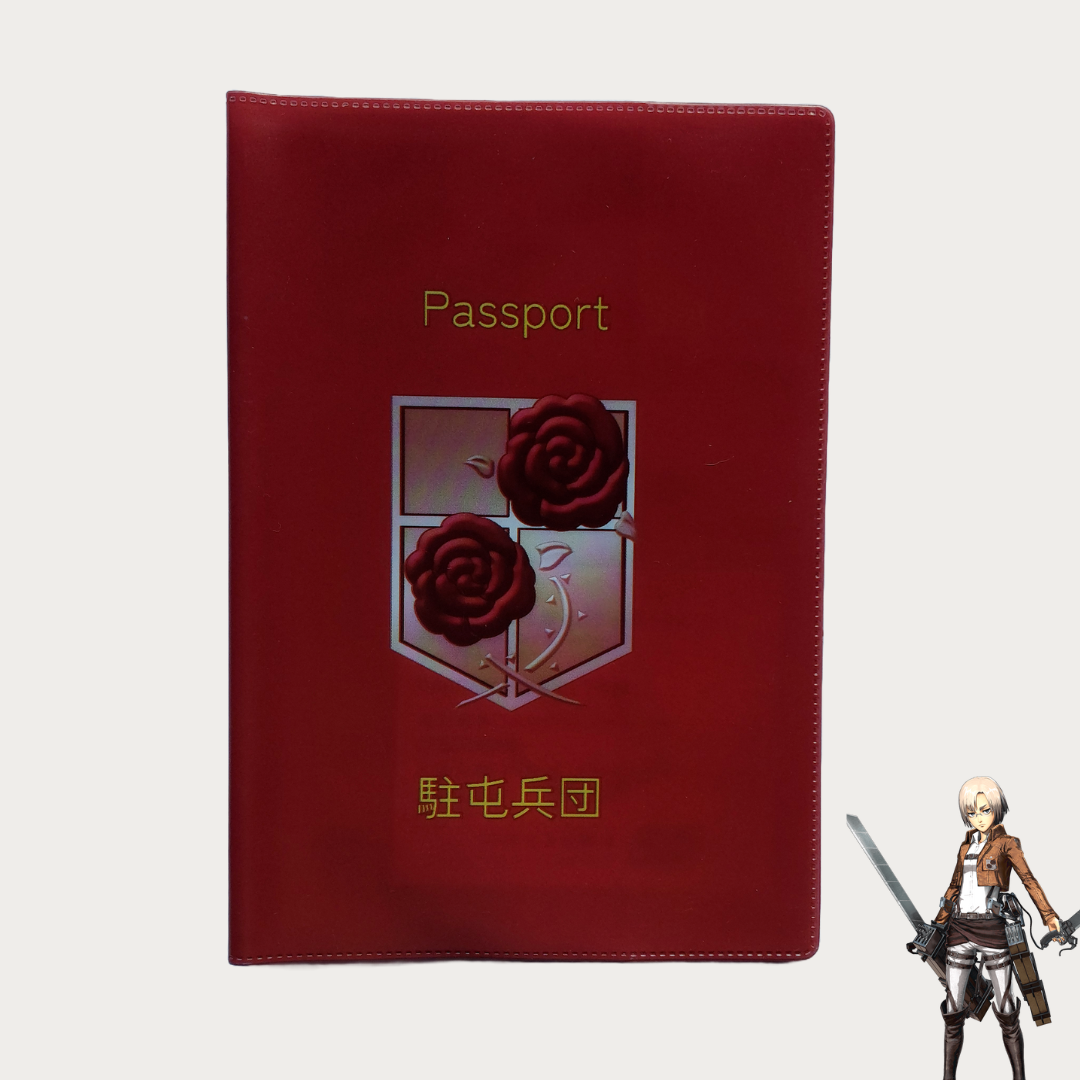 Garrison Attack on Titan Passport Cover