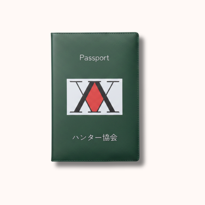 Hunter × Hunter Green Passport Cover