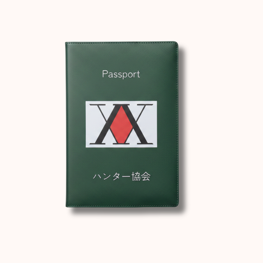 Hunter × Hunter Green Passport Cover