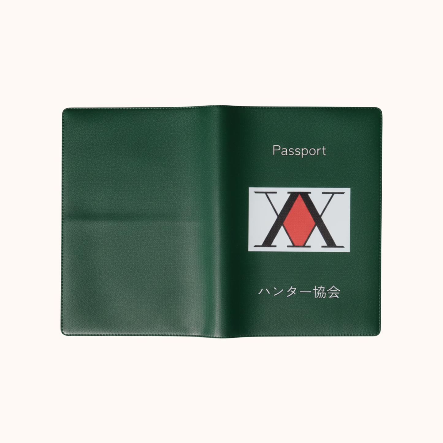Hunter × Hunter Green Passport Cover