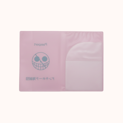 One Piece Donquixote Pirates Pink Passport Cover