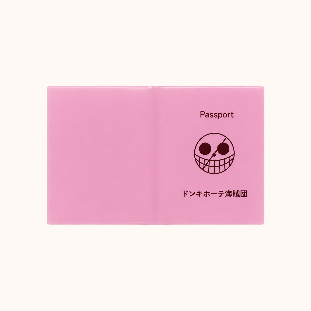 One Piece Donquixote Piraten Pinker Reisepasshülle
