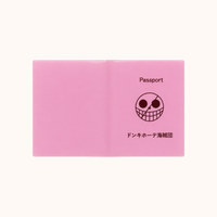 One Piece Donquixote Piraten Pinker Reisepasshülle