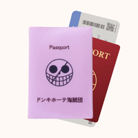 One Piece Donquixote Piraten Pinker Reisepasshülle