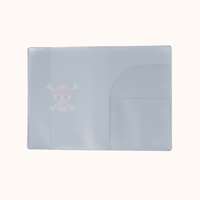One Piece Strohhutpiraten Schwarze Passhülle