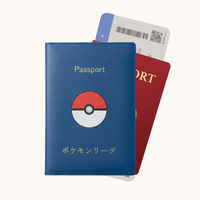 Pokémon Blauer Reisepass-Schutzumschlag