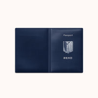 Attack on Titan Survey Corps Blue Passport Cover - Anime-Pass