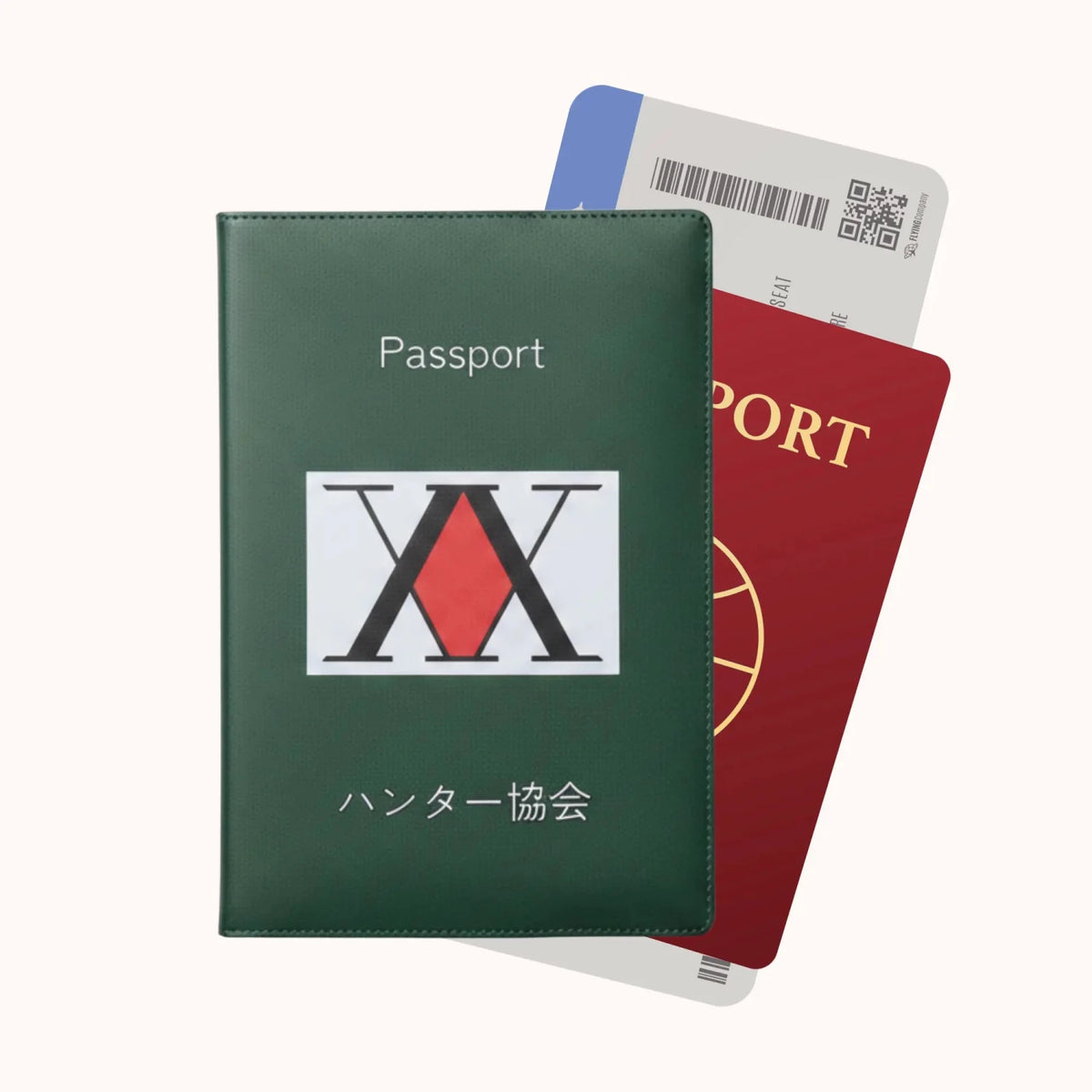 Hunter × Hunter Green Passport Cover - Anime-Pass