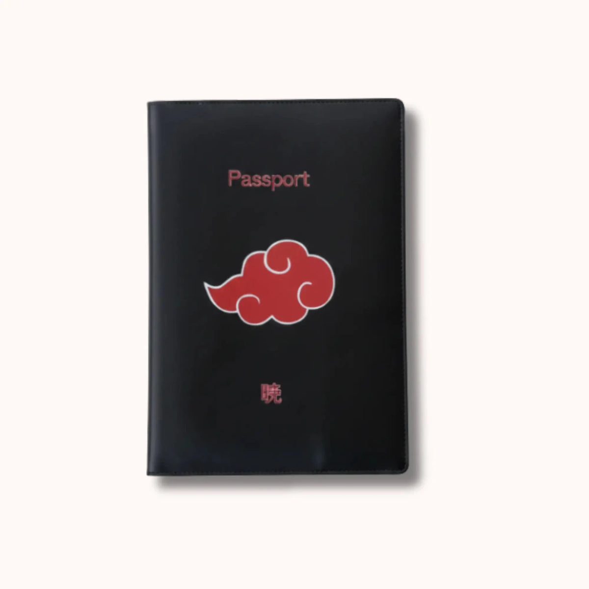 Naruto Akatsuki Black Passport Cover - Anime-Pass