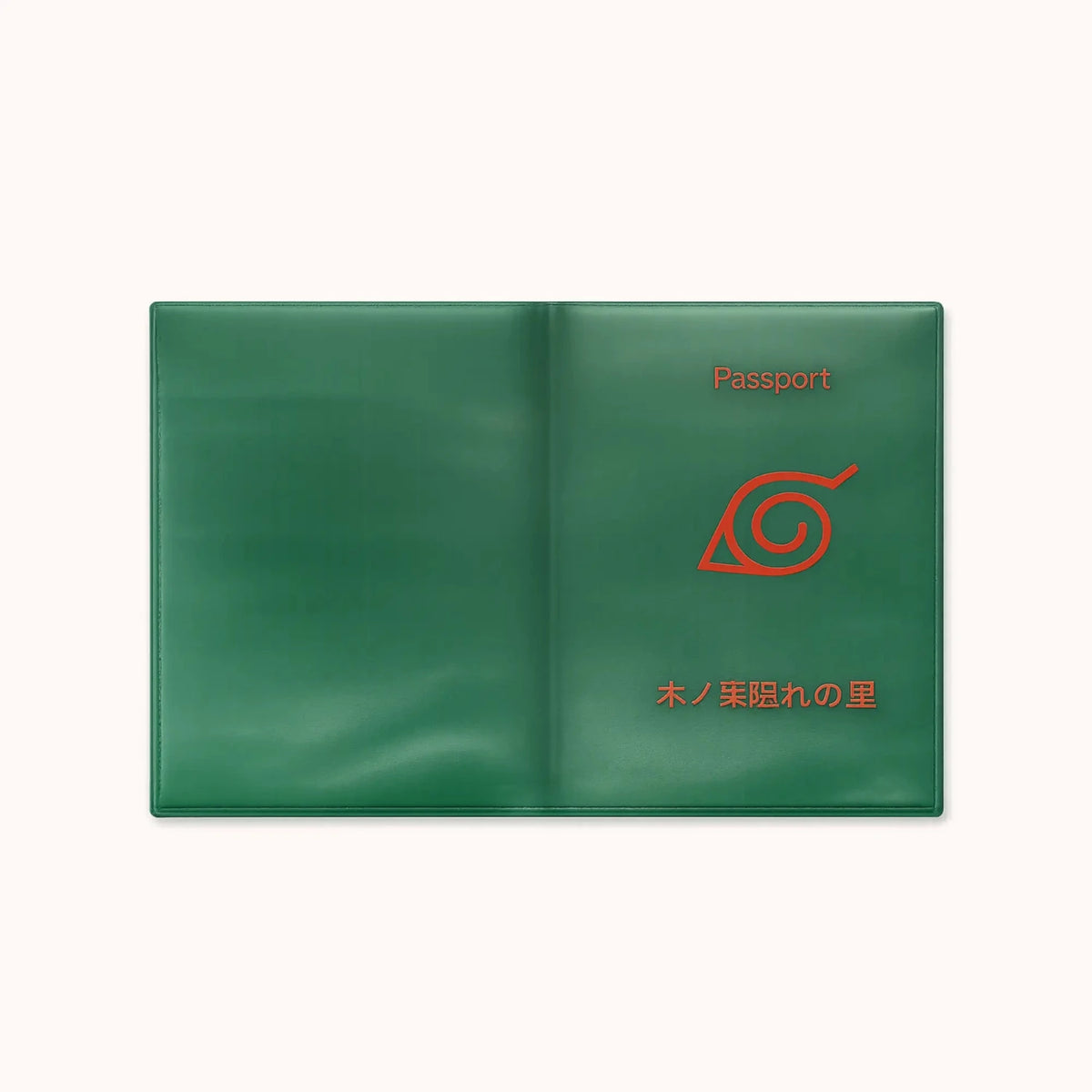 Naruto Konohagakure Green Passport Cover - Anime-Pass