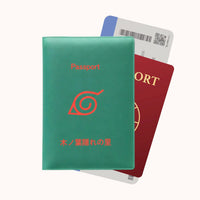 Naruto Konohagakure Green Passport Cover - Anime-Pass
