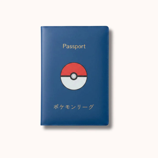 Pokémon Blue Passport Cover - Anime-Pass