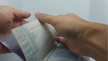 白ひげ海賊団 ワンピース パープルパスポートカバー